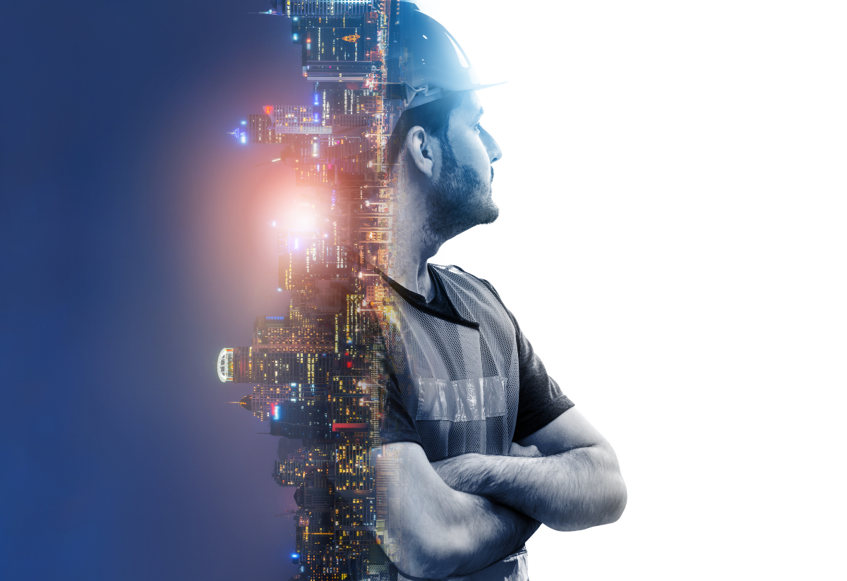 Future compared to present, construction engineering project.